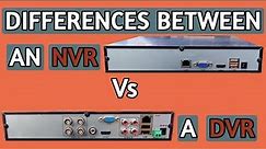 Difference between CCTV DVR vs NVR