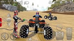 Motor Dirt orange Quad Bikes Extreme Off-Road #1 - Offroad Outlaws Bike Game Android ios Gameplay