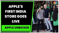 Apple's First India Store Goes Live, CEO Tim Cook Opens Doors Of Mumbai's BKC Outlet | CNBC-TV18
