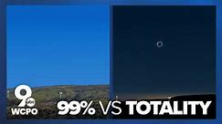 Here's the difference between a 99% eclipse and the path of totality