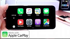 Apple CarPlay on iPhone or iPad
