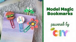 DIY Model Magic Bookmarks, Paper Clip Bookmark Craft || Crayola CIY