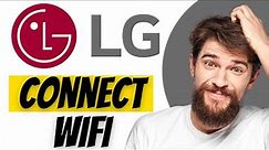 LG Smart TV: How to Connect To WiFi & Turn On/Off!