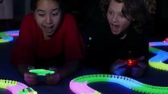 Magic Tracks Turbo RC The Amazing Racetrack that can bend, flex, glow