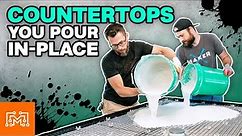 Make Your Own Concrete Countertops (From a Kit!)