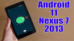Install Android 11 on Google Nexus 7 2013 (LineageOS 18.1) - How to Guide!