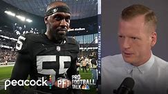 Chandler Jones, Las Vegas Raiders are in a 'delicate situation' | Pro Football Talk | NFL on NBC