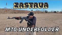 Zastava M70 Underfolder Unboxing & Range Day!