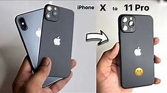 iPhone X converted into iPhone 11Pro