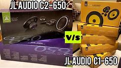 JL Audio C1-650 v/s C2-650 | Component Speakers |Detailed Review | Audio Setup| Premium Car Speaker|