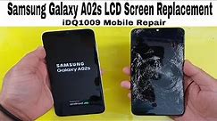 Samsung Galaxy A02s LCD Screen Replacement idq1009.official