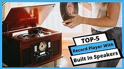 ✅ Best Record Player With Built In Speakers: Record Player With Built In Speakers (Buying Guide)
