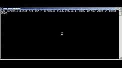 Telnet into SMTP Server