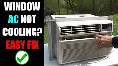 Window Air Conditioner Not Cooling And The Most Common Fix