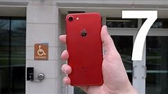 RED iPhone 7 Unboxing!