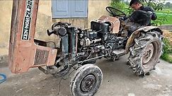 Full restoration old rusty KUBOTA ZL 2201 tractor - Restore antique Kubota ZL 2201 tractor