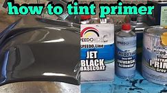 How to tint primer