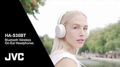 HA-S35BT On ear Bluetooth Wireless Headphones | JVC