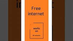 How to get Free Internet for a month.