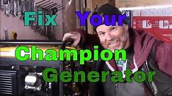 Champion Generator Repair, Most Common Engine Problems