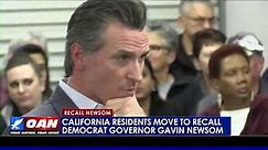 Calif. residents move to recall Democrat Gov. Gavin Newsom