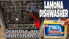 Lamona Dishwasher Maintenance using Finish Product