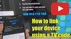 How to Connect YouTube on Samsung Smart TV using a Code
