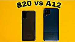 Samsung Galaxy S20 vs Samsung Galaxy A12