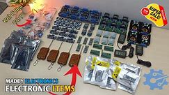 New Year Sale | Cheapest Electronic Components Unboxing and Review | Maddy Electronics Store