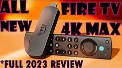 New Amazon Firestick 4k MAX 2023 Review! Unbox, Benchmark, Gaming | Can I install 3rd party apps? 🤔