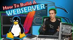 host your own website for FREE! [ How To Build A Webserver From Scratch ]