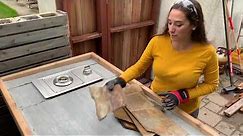 Installing a Flagstone Counter Top for a bbq counter | Sara Bendrick