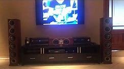 THE BEST ULTIMATE POLK AUDIO HOME THEATER SYSTEM rti a9 & rti a7
