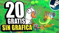 🎮 LOS 20 MEJORES Juegos Gratis para PC de BAJOS RECURSOS en 2024 🎮 Juegos gratis Steam | SauKoz Time
