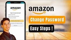 How to Change Amazon Password !