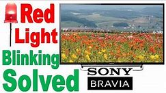 Repair Sony Bravia 40 Inch LED TV || Repair Sony Red Light Blinking Problem