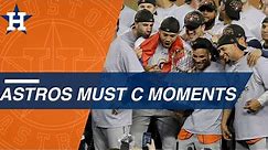 Must C: Top Moments of Astros' 2017 title run