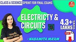 Electricity and Circuits | Class 6 Science Sprint for Final Exams | Chapter 12 | Vedantu