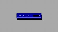 Windows 7/8/10: How To Create A BIOS Password