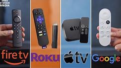 TOP 5 STREAMING STICKS 2020 - (Fire TV vs Apple TV vs Roku vs Chromecast vs...)