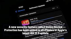 New Security Feature On Apple’s Latest iOS 17.3 Update