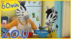 Zou is cooking 🍳 60min Compilation 🦓 cartoons for kids