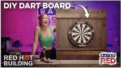 How To Make A DIY Dart Board | Red Hot Building
