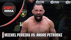 Michel Pereira makes quick work of Andre Petroski at #UFCVegas81 | ESPN MMA