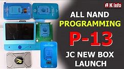 JC BOX P-13 UNBOXING NAND PROGRAMMING, NAND UPGRADE iphone repairing course in delhi iphone Training