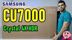 SAMSUNG CU7000 Crystal UHD Smart TV: UNBOXING Y REVIEW COMPLETA / OPINIONES