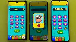 Baby Phone Incoming Call Pixel 6 vs Samsung A51 vs Z Flip3