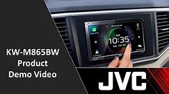 JVC KW-M865BW Digital Multimedia Receiver Product Demo Video