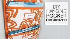 How to Make a Hanging Pocket Organizer