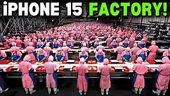 Inside Apple’s INSANE iPhone 15 Factory!